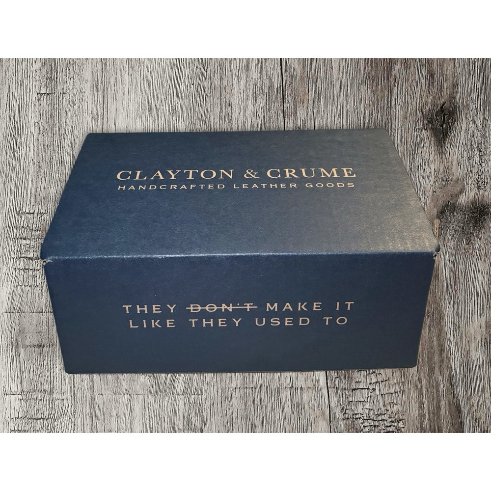 Clayton & Crime Leather Wrapped Glasses - MSM Ballyhack With Wallet And Bag Tag